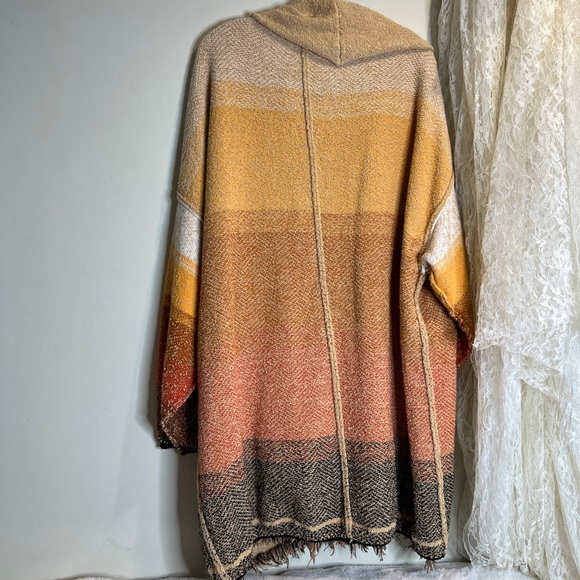 Free People Sunset Park Slouchy Striped Cardigan - Picture 7 of 7